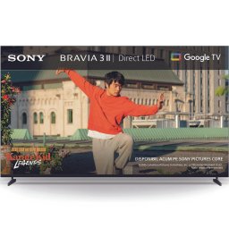 Televizor Sony BRAVIA XR 3 II LED 65XR39M2, 164 cm, Smart Google TV, 4K Ultra HD, 120Hz, Clasa E (Model 2026), Negru