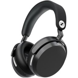 Casti Over-Ear Sennheiser MOMENTUM 5, Adaptive ANC Bluetooth 5.4, Hi-Res Audio, Dolby Atmos, aptX Lossless, Sound Personalization, Microfon, Autonomie 57h, Negru