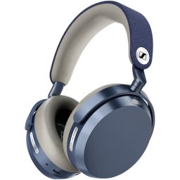 Casti Over-Ear Sennheiser MOMENTUM 5, Adaptive ANC Bluetooth 5.4, Hi-Res Audio, Dolby Atmos, aptX Lossless, Sound Personalization, Microfon, Autonomie 57h, Denim