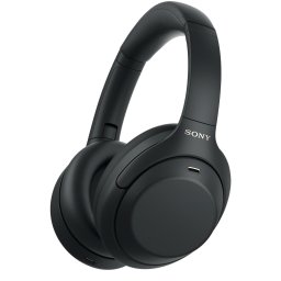Casti Over the Ear Sony WH-1000XM4CB, Wireless, Bluetooth, Noise cancelling, Hi-Res Audio, DSEE Extreme, Multipoint connection, Microfon, Quick Charge, Autonomie 30 ore, Negru