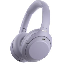 Casti Over the Ear Sony WH-1000XM4CV, Wireless, Bluetooth, Noise cancelling, Hi-Res Audio, DSEE Extreme, Multipoint connection, Microfon, Quick Charge, Autonomie 30 ore, Violet
