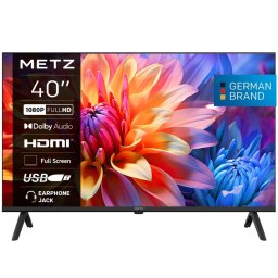 Televizor LED Metz 100cm (40"), 40MTH2020Z, Full HD, Non Smart TV, Clasa E Negru
