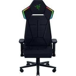 Scaun Razer Soma Chroma, iluminare Razer Chroma RGB, conectivitate Razer HyperSpeed Wireless (2.4 GHz), suport lombar integrat, tetiera reglabila, cotiere 2D, clasa de ridicare pe gaz 4, Negru