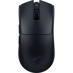 Mouse wireless Razer Viper V4 Pro, Razer Focus Pro 50K Optical Sensor Gen-3, durata de viata baterie pana la 180 ore, switch Razer Optical Mouse Switches Gen-4, 50000 dpi, Negru