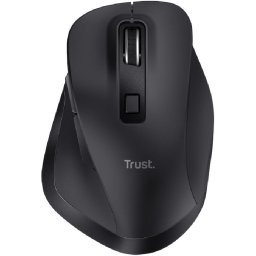 Mouse optic Trust Fyda Multi-Device Wireless & Bluetooth, 2400 dpi, Negru