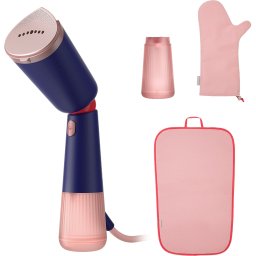 Aparat de calcat vertical PHILIPS Seria 5000 STH5030/20, 1400W, 24g/min, 200ml, Pink