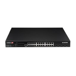 Switch Edimax Surveillance 24-Port Gigabit PoE+ Web Smart Switch with 4-Port 10GbE SFP+ Uplinks