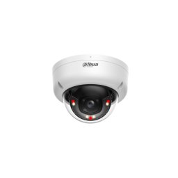 Camera supraveghere IP Dome Dahua, 4MP, Smart Dual Light IR + lumina calda 30m, 2.8mm, microfon, detectie persoane, PoE, IP67, IK08, IPC-HDBW1439E1-A-IL-0280B-S6