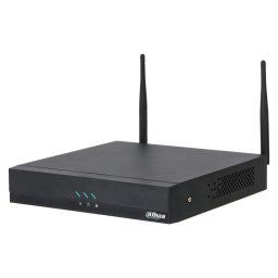 NVR WiFi 6 Dahua NVR2104HC-W, 4 canale, 4K, 80 Mbps, protectie perimetrala, SMD Plus, rackabil