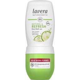 Deo Roll-on natural si refresh cu lime bio 50ml Lavera