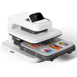 Presa termica automata HTVRONT Auto Heat Press 2-Digit, 38,1 x 38,1 cm