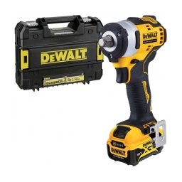 DeWalt - DCF901P1 - Masina de insurubat cu impact cu 1 acumulator si incarcator, Li-Ion, 12 V, 5 Ah, patrat 1/2 inch, 340 Nm, -, valiza speciala