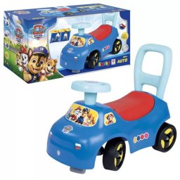 Patrula Cățelușilor: mașinuță Ride-on 2 în 1, premergător și baby taxi