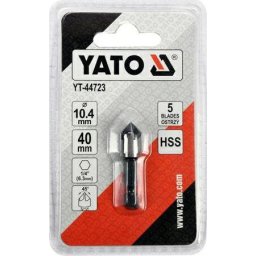 Freza pentru metal cu prindere HEX 1/4, diametru 10.4mm, lungime 40mm