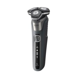 Aparat de ras PHILIPS Shaver Series 5000 S5887/30, Acumulator, Autonomie 60 min, Black