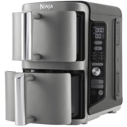 Friteuză cu aer cald NINJA SL400EU Double Stack XL, 9.5L, 2470W, 6 Programe, Gray