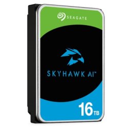HDD Video Surveillance SEAGATE SkyHawk AI 16TB CMR, 3.5", 512MB, SATA, Rescue Services 3 ani, TBW: 550