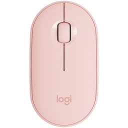 LOGITECH M350S Pebble 2 Bluetooth Mouse - TONAL ROSE