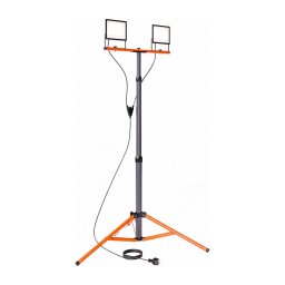 Proiector LED cu stativ 2xLED/50W/230V 4500K IP65 negru/portocaliu