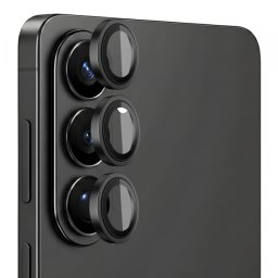 Folie de protectie Camera Spate Blueo pentru Samsung Galaxy S26 Plus S947 / S26, Sticla Securizata, Neagra