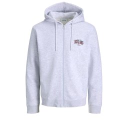 JACK & JONES Jachetă Jjaero 12298494 BS000107 white melange