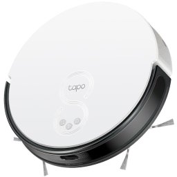 Robot de aspirare TP-Link Tapo RV20 Mop, aspirator&mop, sistem MagSlim LiDAR, 2700 Pa, Ultra-Slim 7.8 cm, autonomie de pana la 3 ore, 2600 mAh, recipient apa 300 ml, recipient praf 400 ml, aspirare silentioasa, alb/negru