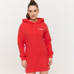 GymBeam Hanorac pentru femei Limitless Longline Hot Red M