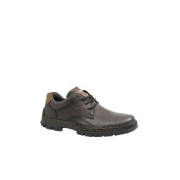 Pantofi casual bărbați Rieker urban comfort, maro, din piele naturală, RIK12213-25-45 EU