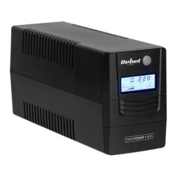 UPS offline Rebel RB-4023 650VA/360W cu ecran LCD, USB si RJ45, baterie 12V/7Ah inclus