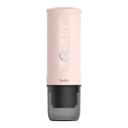 Espressor Cafetiera portabila Nano, 7500mAh, 750W, 80ml, Roz
