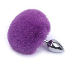 Dildo metalic Rosy Round Tail