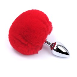Dildo metalic Rosy Round Tail