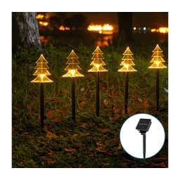 Corp de iluminat LED solar de Crăciun Aigostar LED/0,054W/1,2V 1m IP65 alb cald