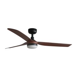 FARO 33817WT1S-LED Ventilator de tavan LED dimabil PUNT M 18W/230V CCT, diam. 132 cm, maro/negru WT+DO