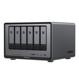 UGREEN Network Attached Storage DXP6800 Pro cu procesor i5 1235u 10-Core, 6-Bay, 2x 10GbE, HDMI 8K (Diskless)