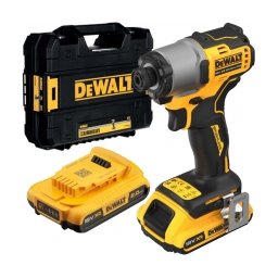 DeWalt - DCF840D2T - Masina de insurubat cu impact cu 2 acumulatori si incarcator, Li-Ion, 18 V, 2 Ah, 192 Nm, -, valiza speciala