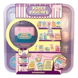 Puffy Pouches: Set design charm pufos – supermarket