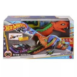 Hot Wheels: Lansator de mașini cu telecomandă Let'S Race, Șarpe