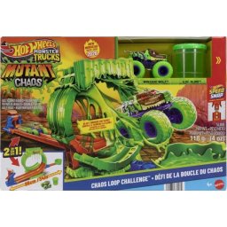 Hot Wheels: Set de pistă Slime Loop Monster Trucks