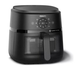 Friteuza 2000 Series NA230/00, 1700 W, 6.2L, 9 programe presetate, Negru