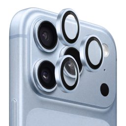 Folie pentru iPhone 18 Pro / iPhone 18 Pro Max - Lito Titanium AR Camera Glass - Light Blue