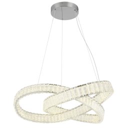 Suspensie Mucky 67162-110CCT, LED 110W, 2700-6500K, D 78 cm, crom, metal