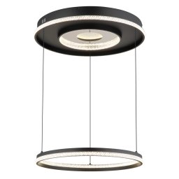 Suspensie Marsh 48041H, LED 54W, 2700-6500K, D 60 cm, negru, aluminiu