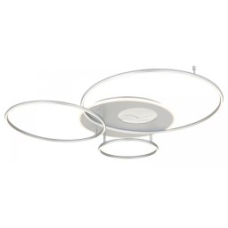 Plafonieră Invertina 48466-70A, LED 70W, 2700-6500K, L 126,4 cm, argintiu, aluminiu