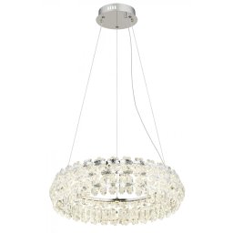 Suspensie Diann 64140H, LED 50W, 4000K, D 60 cm, crom, metal