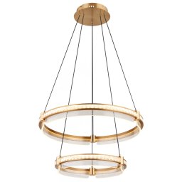 Suspensie Blondie 67196-78H, LED 78W, 2700-6000K, D 60 cm, auriu, aluminiu