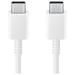Cablu SAMSUNG USB-C la USB-C 1.8m, Fast Charge 25W, EP-DX310JWEGEU, White
