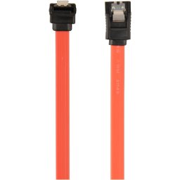 Cablu de date GEMBIRD CC-SATAM-DATA90-0.3M, SATA III, 30cm, Orange