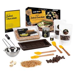 Set DIY Ciocolată Dubai cu Pastă de Fistic și Cataif Crocant