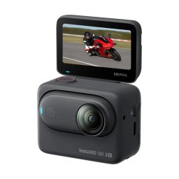 INSTA360 GO 3S Motorcycle In-Helmet POV Bundle Midnight Black 128GB